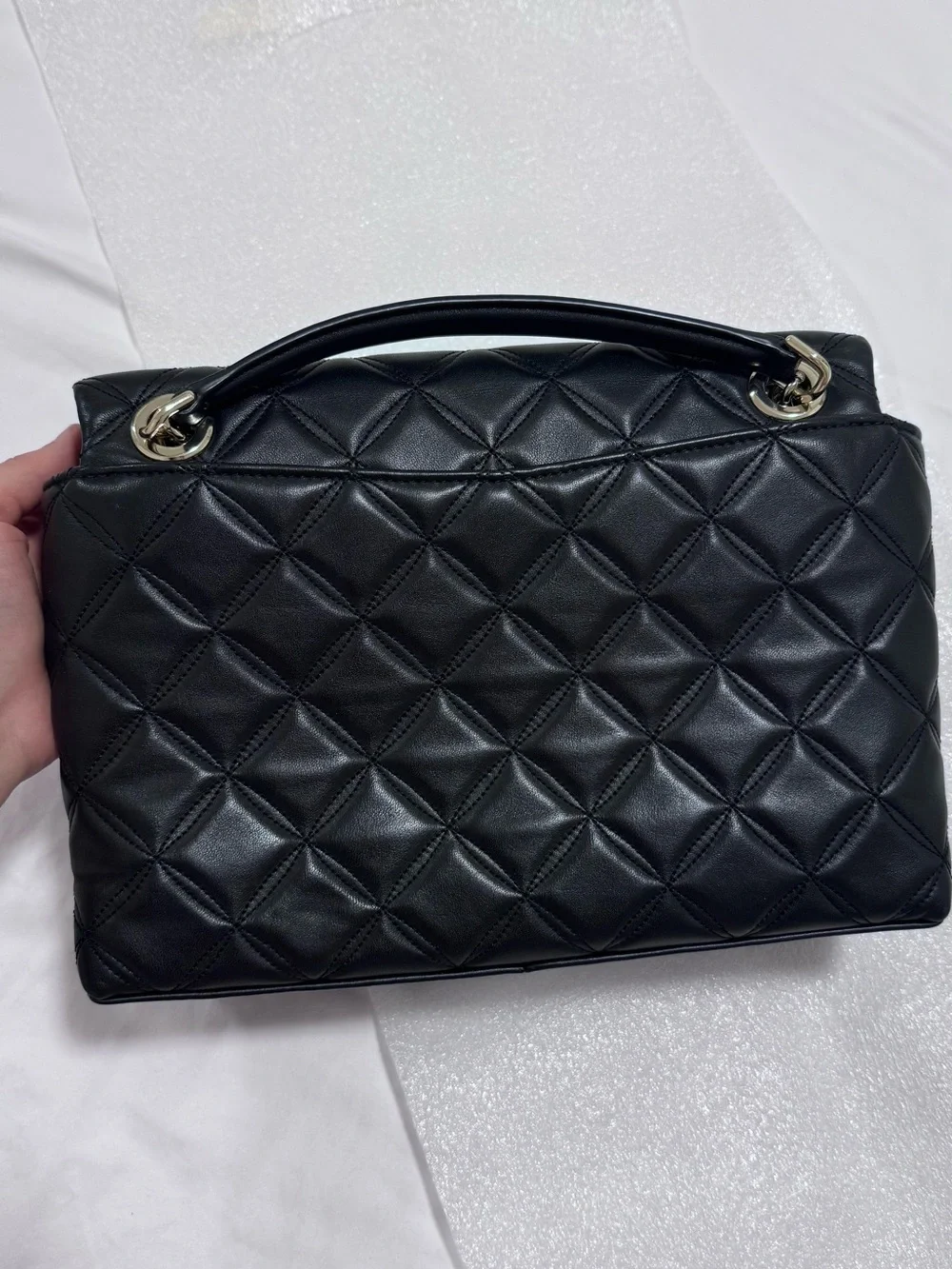 Kate Spade - Natalia Medium Flap Bag (Black)